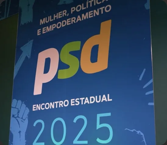Peça de edição de vídeo do Encontro Estadual PSD